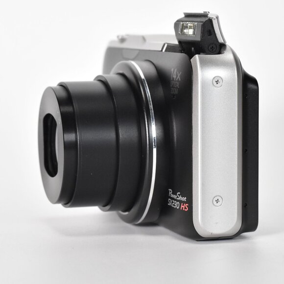 Canon Powershot SX230 HS Digital Camera 12.1MP 14x Zoom HD Video GPS 128GB SD - Picture 3 of 16